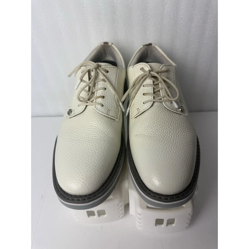 G/FORE Gallivanter Golf Shoes Mens 7 Pebble Grain Leather STYLE: GMF000001 S/MNT